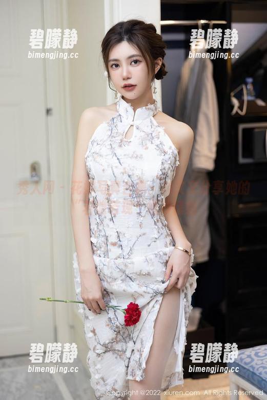 秀人网 - 花嫁写真合集：林文文分享她的“若隐若现”婚纱情结