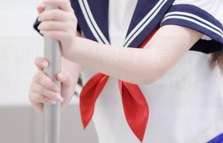 胡桃猫Kurumineko的私房图集：学姐的特写，真是让人想拍一拍的好角度